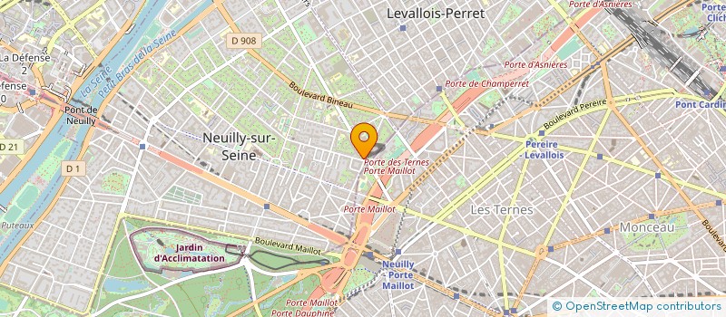 localisation de l'entreprise MADAME CHANTAL FARRE à NEUILLY-SUR-SEINE