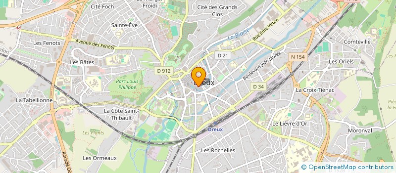 localisation de l'entreprise MADAME CHANTAL FASSEUR à DREUX