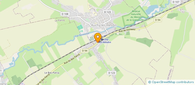 localisation de l'entreprise MADAME CHANTAL FAUQUEMBERGUE  FILLIEVRES