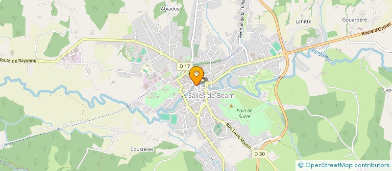 localisation de l'entreprise MADAME CHANTAL FAURE à SAINT-PE-DE-LEREN