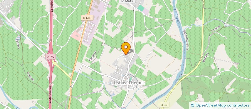 localisation de l'entreprise MADAME CHANTAL FELTEN  USCLAS-D'HERAULT