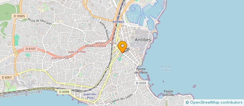 localisation de l'entreprise MADAME CHANTAL FERRY  ANTIBES