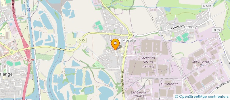 localisation de l'entreprise MADAME CHANTAL FESTOR  AY-SUR-MOSELLE