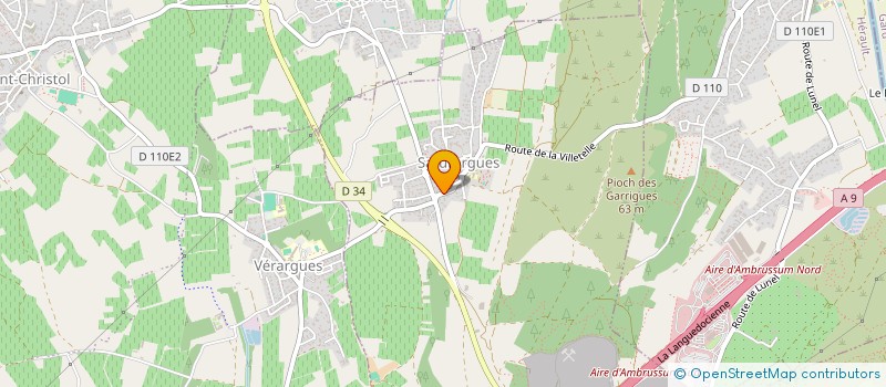 localisation de l'entreprise MADAME CHANTAL FLAESCH  SATURARGUES