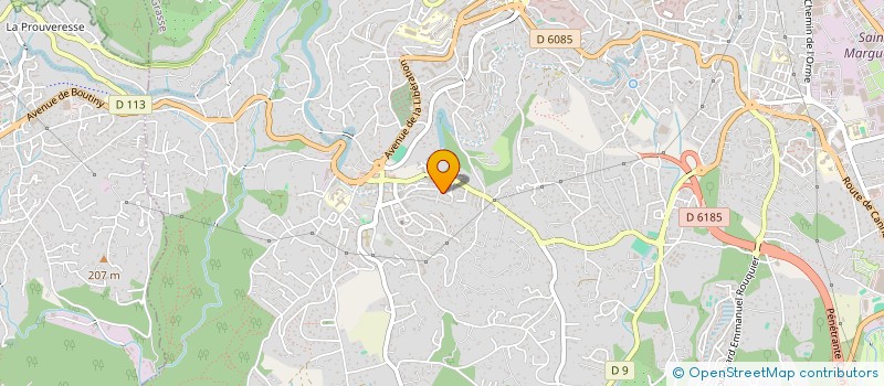 localisation de l'entreprise MADAME CHANTAL FORNIGLIA à GRASSE