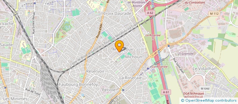 localisation de l'entreprise MADAME CHANTAL FORT à TOULOUSE