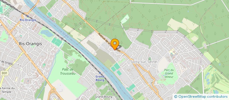 localisation de l'entreprise MADAME CHANTAL FRANCOISE LEROY à SOISY-SUR-SEINE