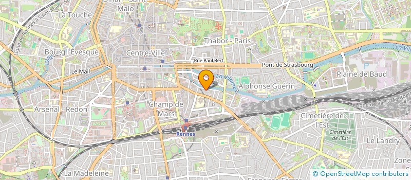 localisation de l'entreprise MADAME CHANTAL GAIGNEUX  RENNES