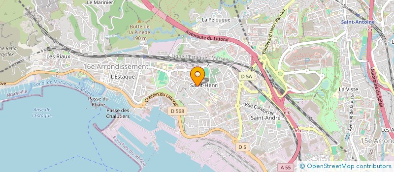 localisation de l'entreprise MADAME CHANTAL GARCIA à MARSEILLE