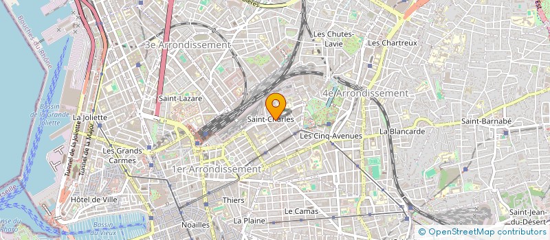 localisation de l'entreprise MADAME CHANTAL GARCIN à MARSEILLE