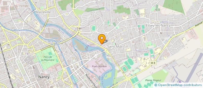 localisation de l'entreprise MADAME CHANTAL GARNIER  SAINT-MAX