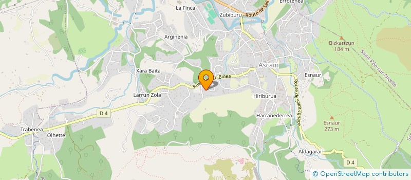 localisation de l'entreprise MADAME CHANTAL GARRAMENDIA  SARE