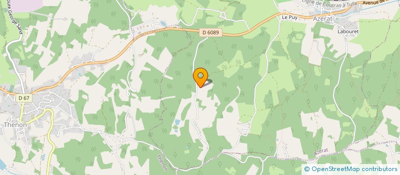 localisation de l'entreprise MADAME CHANTAL GAUCI  AZERAT