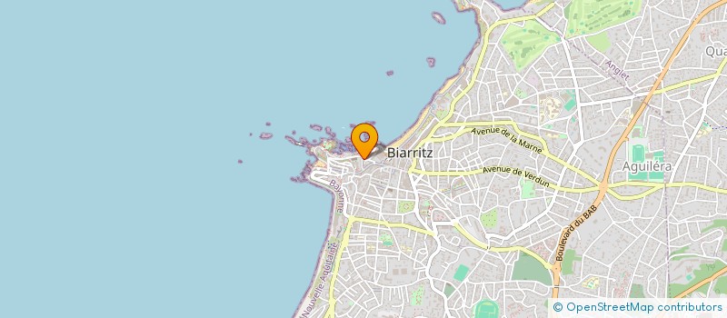 localisation de l'entreprise MADAME CHANTAL GERBEAU à BIARRITZ
