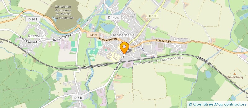 localisation de l'entreprise MADAME CHANTAL GIDEMANN  ROMAGNY