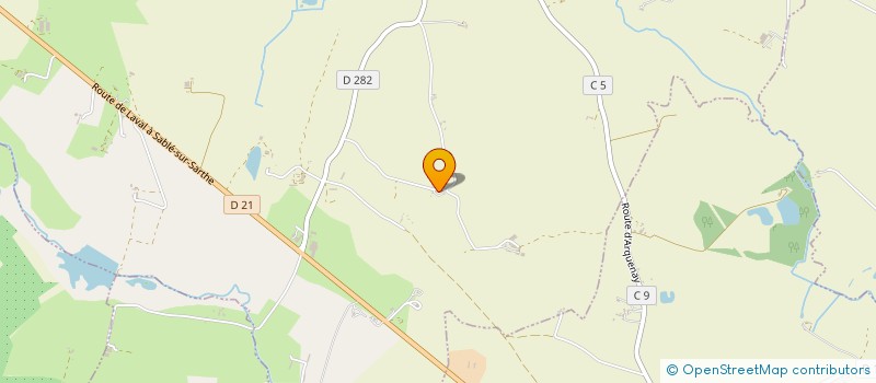 localisation de l'entreprise MADAME CHANTAL GILBON à RUILLE-FROID-FONDS