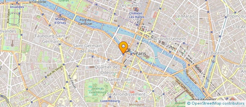 localisation de l'entreprise MADAME CHANTAL GIORDANENGO  PARIS