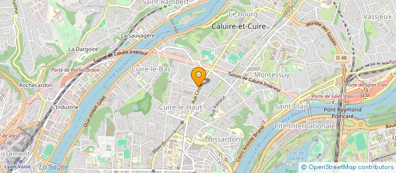 localisation de l'entreprise MADAME CHANTAL GIOVANNONE à CALUIRE-ET-CUIRE