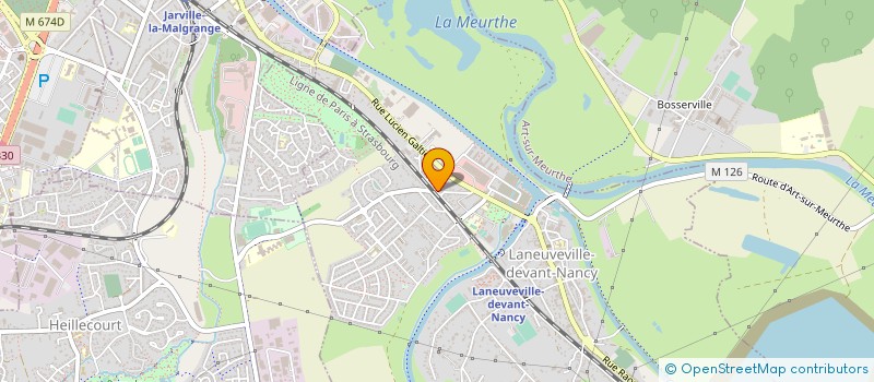 localisation de l'entreprise MADAME CHANTAL GIRARDI à LANEUVEVILLE-DEVANT-NANCY