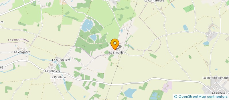 localisation de l'entreprise MADAME CHANTAL GIRAUDET à CORCOUE-SUR-LOGNE