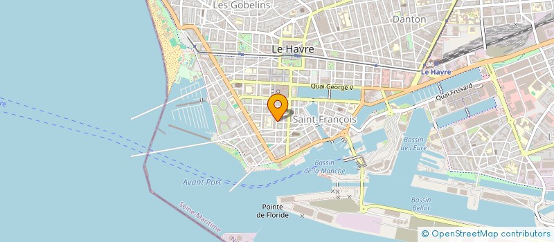 localisation de l'entreprise MADAME CHANTAL GIRONDEL à LE HAVRE