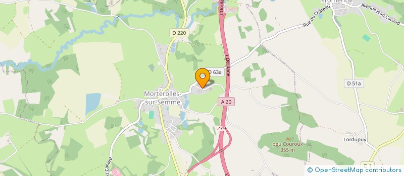 localisation de l'entreprise MADAME CHANTAL GIVERNAUD  BESSINES-SUR-GARTEMPE