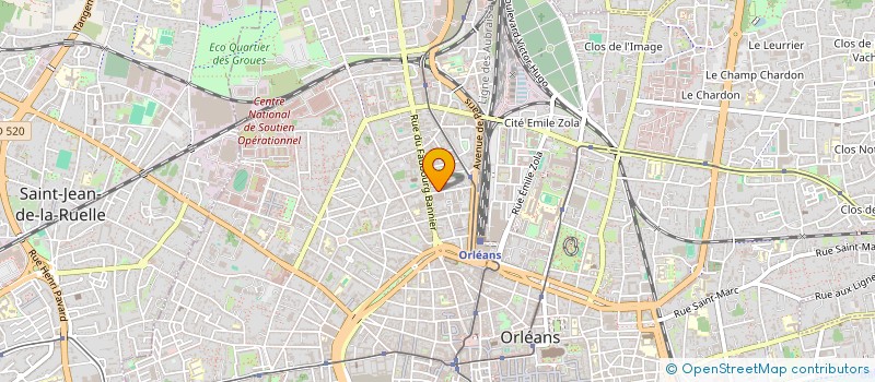 localisation de l'entreprise MADAME CHANTAL GLEYZES  ORLEANS