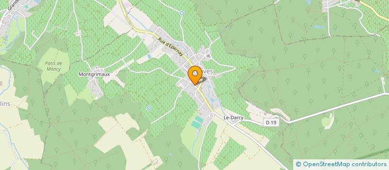 localisation de l'entreprise MADAME CHANTAL GONET  LE MESNIL-SUR-OGER