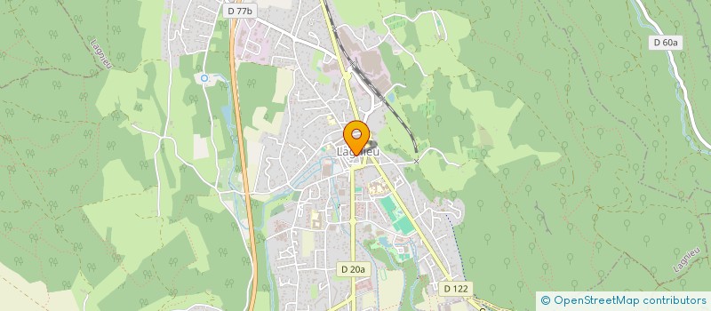 localisation de l'entreprise MADAME CHANTAL GOTTI  LAGNIEU