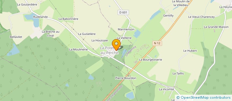 localisation de l'entreprise MADAME CHANTAL GRANIER à TOUROUVRE AU PERCHE