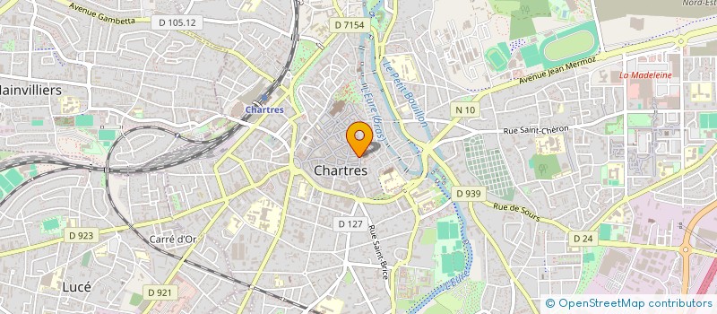 localisation de l'entreprise MADAME CHANTAL GUILLEMIN à CHARTRES