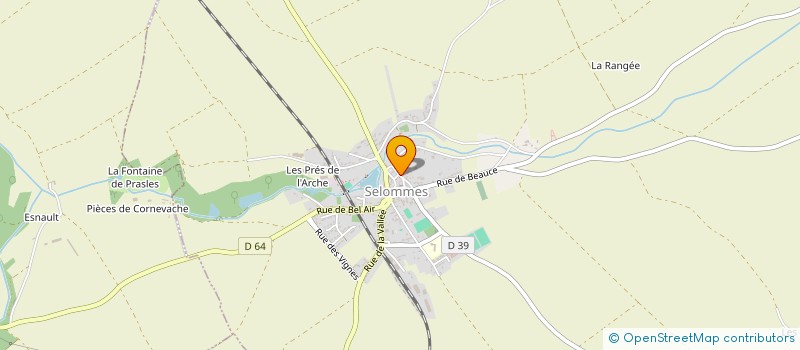 localisation de l'entreprise MADAME CHANTAL HALLOUIN  SELOMMES