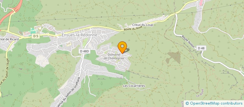 localisation de l'entreprise MADAME CHANTAL HARDY  ENSUES-LA-REDONNE