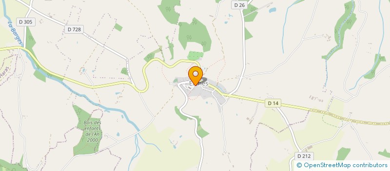 localisation de l'entreprise MADAME CHANTAL HASCOET à GOUFFERN EN AUGE