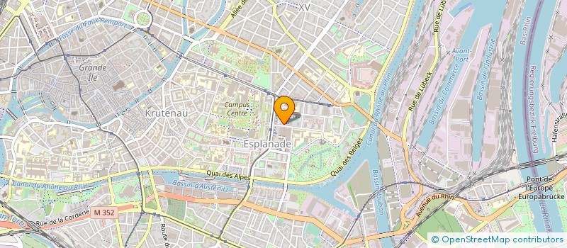 localisation de l'entreprise MADAME CHANTAL HEINRICH à STRASBOURG