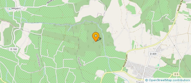 localisation de l'entreprise MADAME CHANTAL HERAUD  TRESQUES