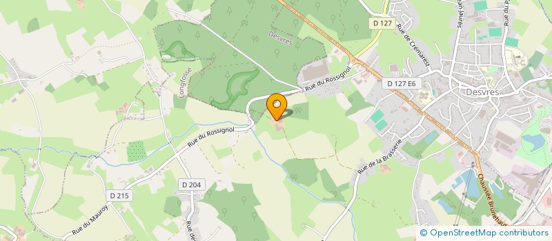 localisation de l'entreprise MADAME CHANTAL HOLUIGUE  LONGFOSSE