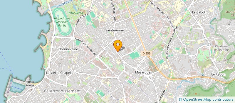 localisation de l'entreprise MADAME CHANTAL JEAN à MARSEILLE