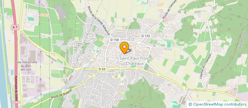 localisation de l'entreprise MADAME CHANTAL JOIGNANT à SAINT-PAUL-TROIS-CHATEAUX