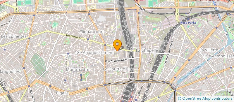 localisation de l'entreprise MADAME CHANTAL KAMTCHUEN  PARIS