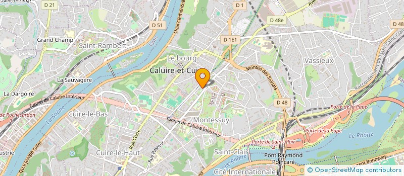 localisation de l'entreprise MADAME CHANTAL KANKOU à CALUIRE-ET-CUIRE
