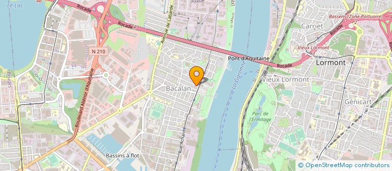 localisation de l'entreprise MADAME CHANTAL KERLOC'H à BORDEAUX