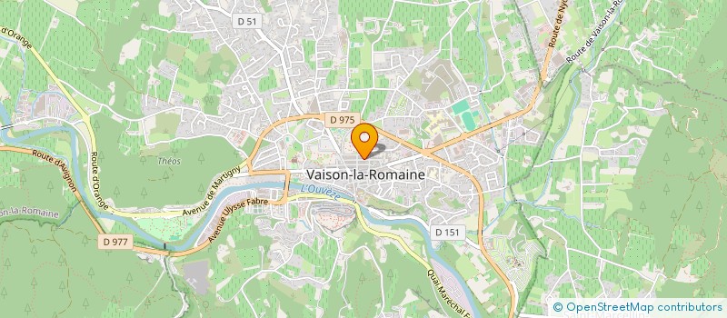 localisation de l'entreprise MADAME CHANTAL KIAWANGA MUILU  VAISON-LA-ROMAINE