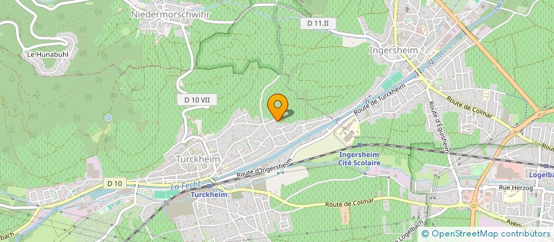 localisation de l'entreprise MADAME CHANTAL KIRCHHOFFER  TURCKHEIM