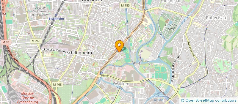 localisation de l'entreprise MADAME CHANTAL KOLL  SCHILTIGHEIM