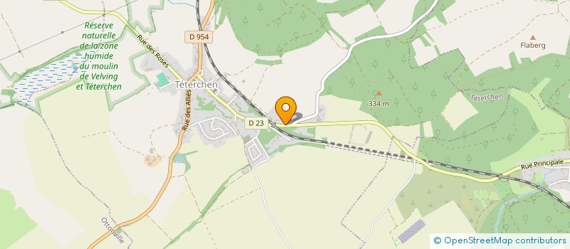 localisation de l'entreprise MADAME CHANTAL KRAMER  ROUPELDANGE