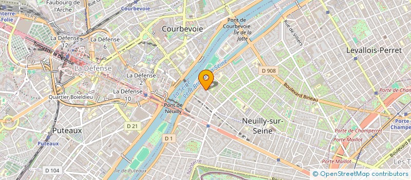 localisation de l'entreprise MADAME CHANTAL KTOURZA à NEUILLY-SUR-SEINE