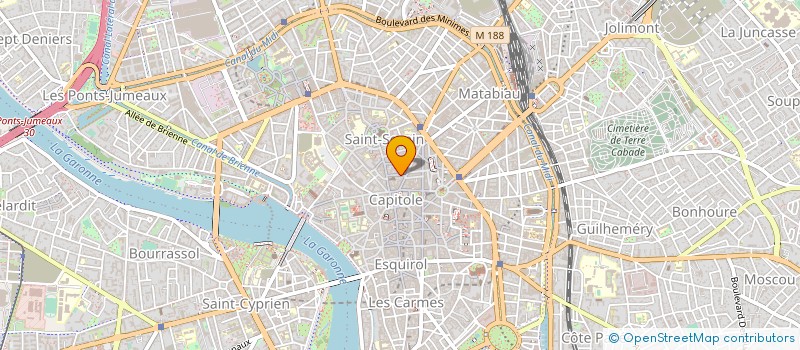 localisation de l'entreprise MADAME CHANTAL KUSTER à TOULOUSE