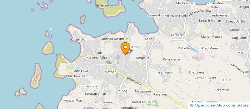 localisation de l'entreprise MADAME CHANTAL L'ARVOR  PLOUGUERNEAU