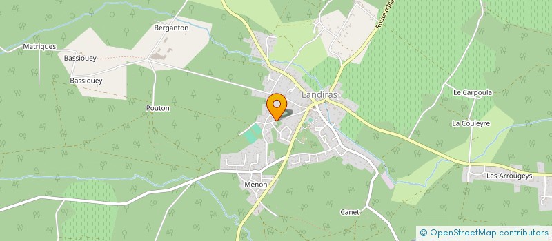 localisation de l'entreprise MADAME CHANTAL LABBE  LANDIRAS